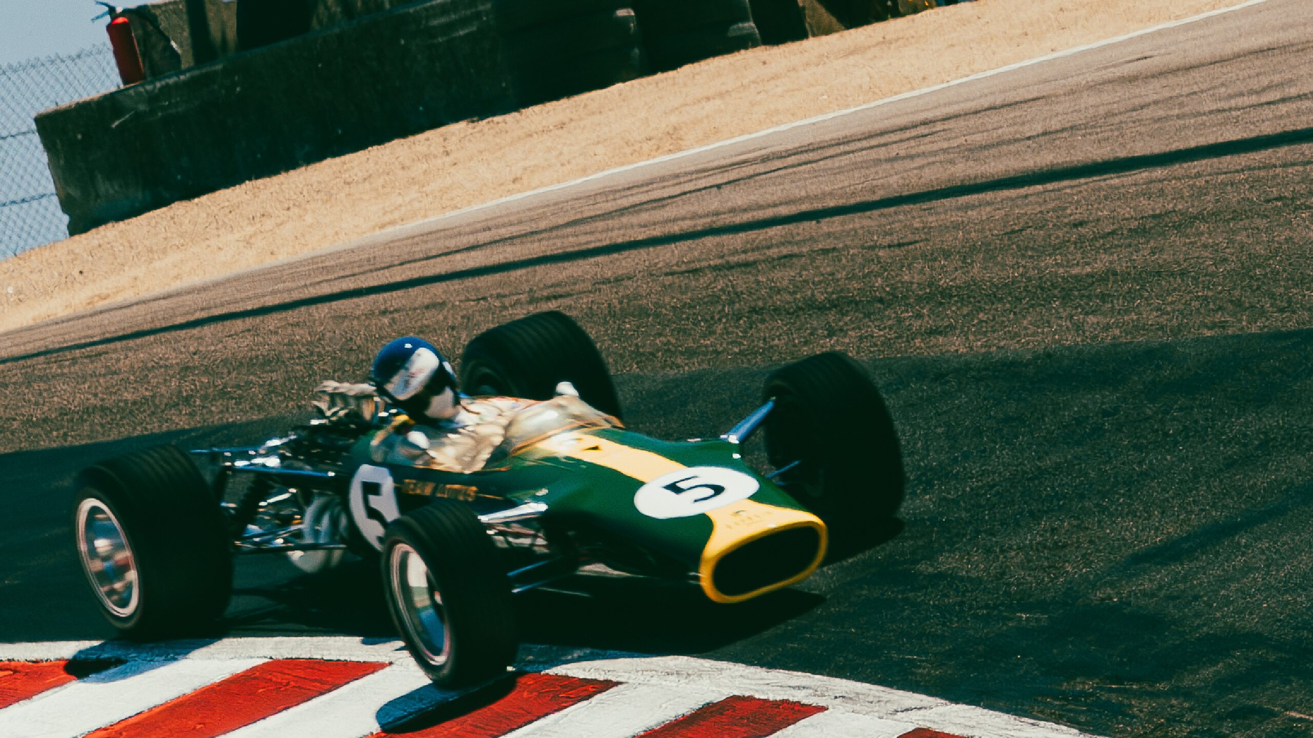 The Lotus 49 At Laguna Seca