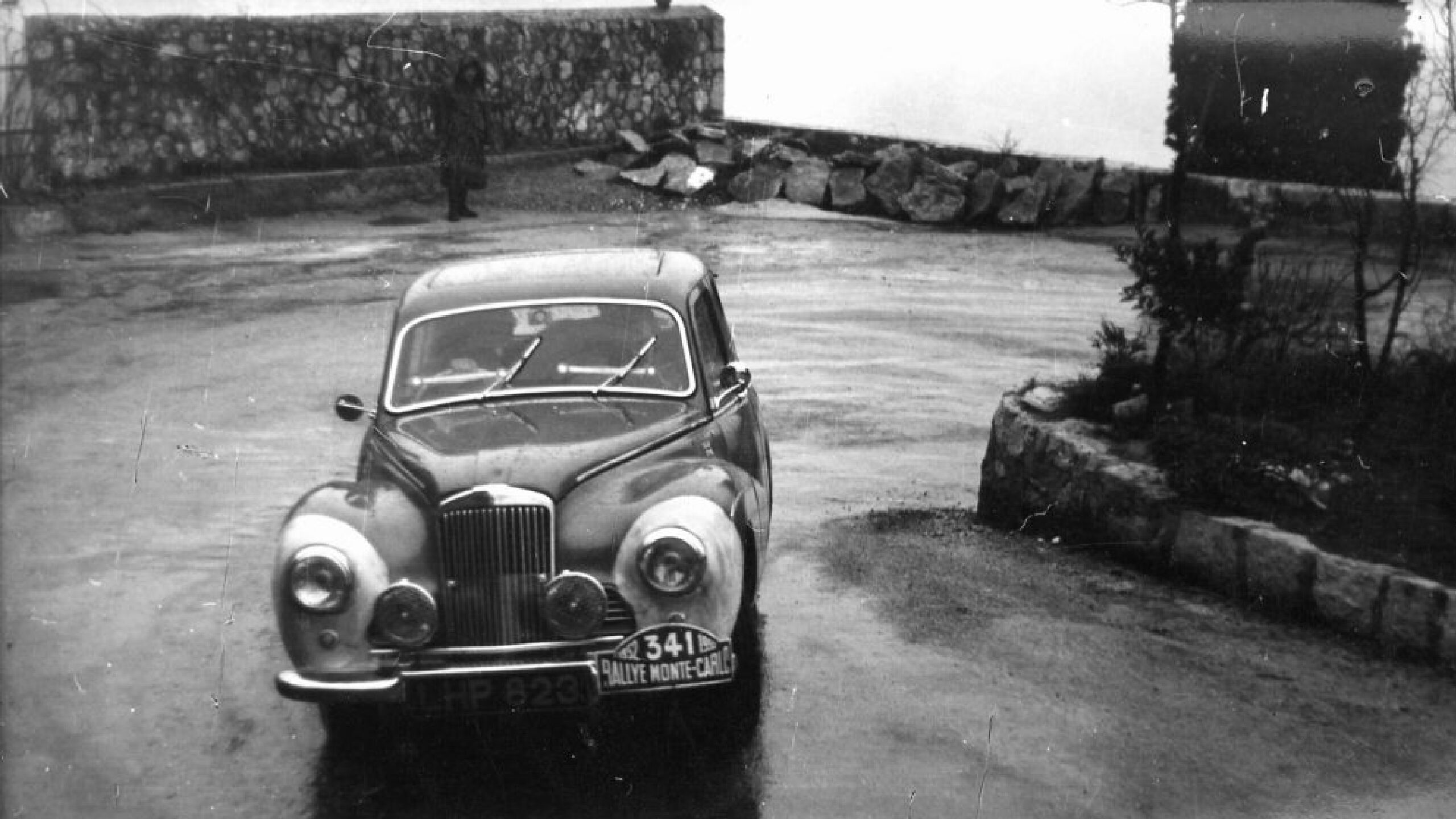 Stirling Moss At The 1967 Monte Carlo Rally